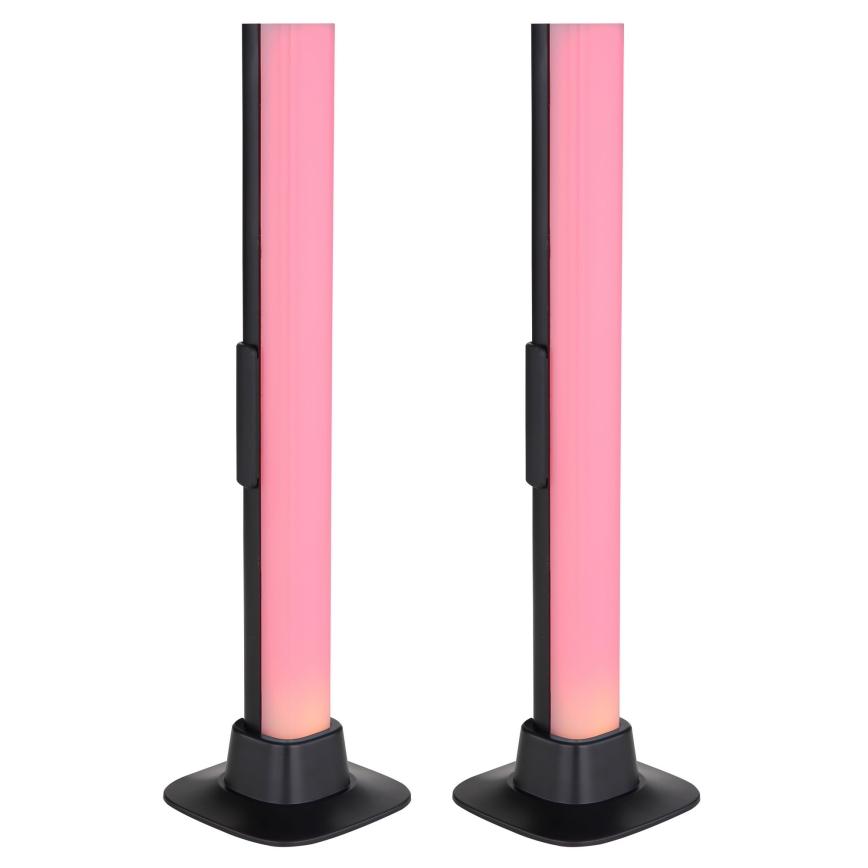 Globo RGB- SET 2x Dimmbare LED-RGB-Tischleuchte 2-in-1 LED/2W/5V USB Wi-Fi Tuya
