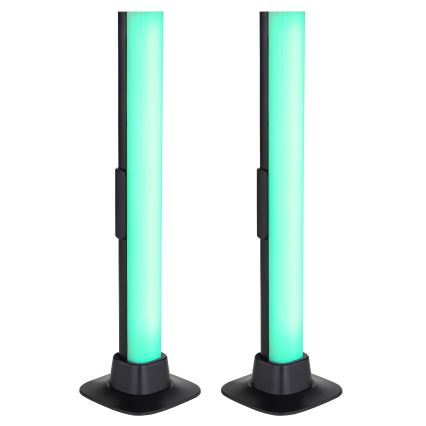 Globo RGB- SET 2x Dimmbare LED-RGB-Tischleuchte 2-in-1 LED/2W/5V USB Wi-Fi Tuya