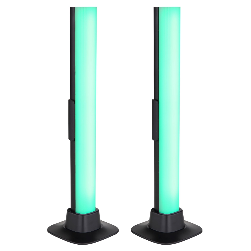 Globo RGB- SET 2x Dimmbare LED-RGB-Tischleuchte 2-in-1 LED/2W/5V USB Wi-Fi Tuya