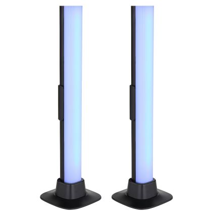 Globo RGB- SET 2x Dimmbare LED-RGB-Tischleuchte 2-in-1 LED/2W/5V USB Wi-Fi Tuya