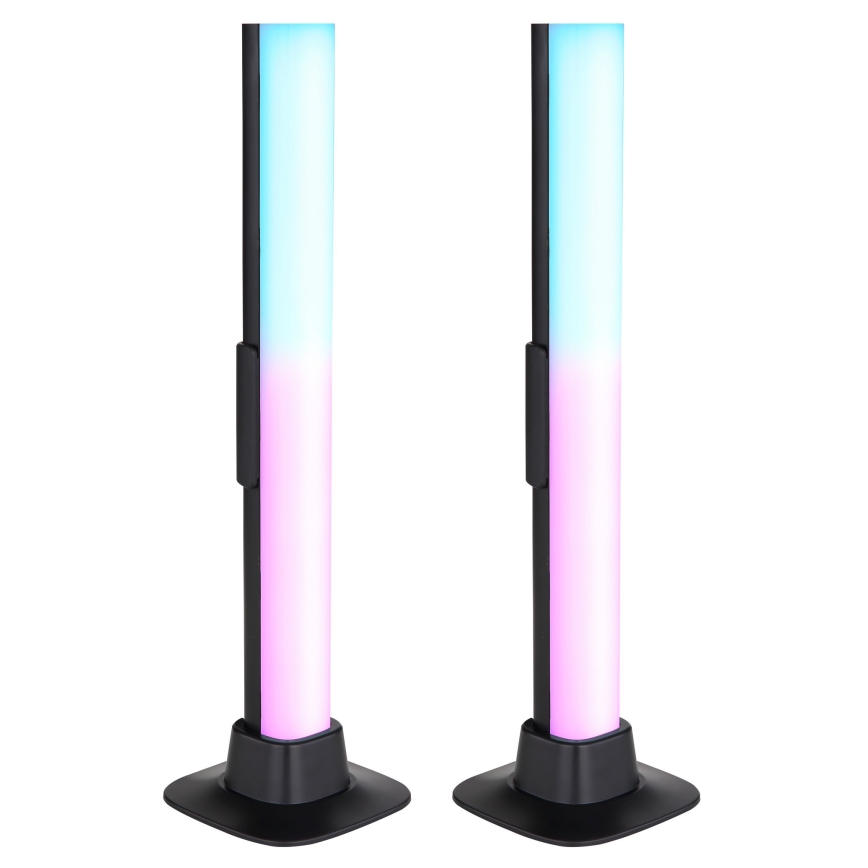 Globo RGB- SET 2x Dimmbare LED-RGB-Tischleuchte 2-in-1 LED/2W/5V USB Wi-Fi Tuya