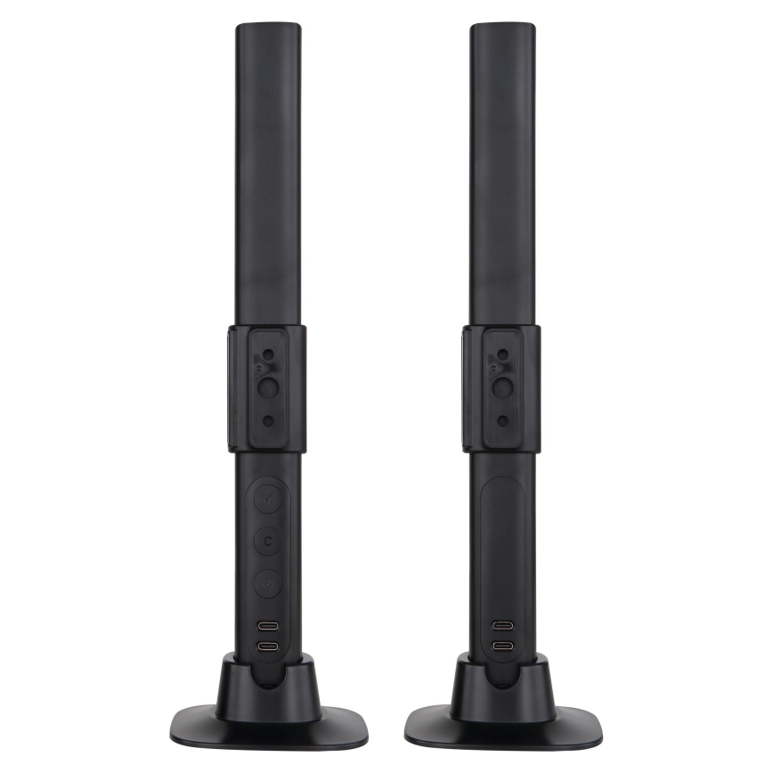 Globo RGB- SET 2x Dimmbare LED-RGB-Tischleuchte 2-in-1 LED/2W/5V USB Wi-Fi Tuya
