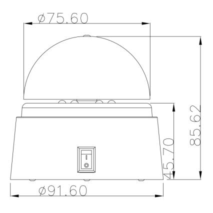 Globo - LED Dekorationslampe 6xLED/0,06W/3xAA