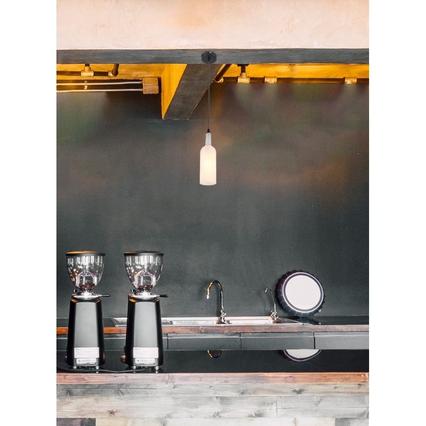 Globo - Kronleuchter an Schnur 1xE27/8W/230V