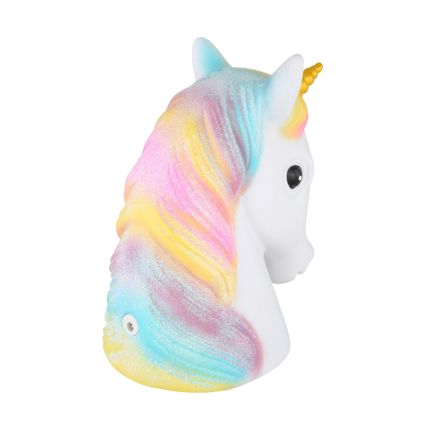Globo - Kleine LED-Nachtleuchte für Kinder LED/1W/230/4,5V 3xAA Einhorn