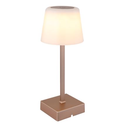 Globo - LED dimmbare Touch-Tischlampe LED/2W/5V 3000/4500/6500K 800 mAh beige