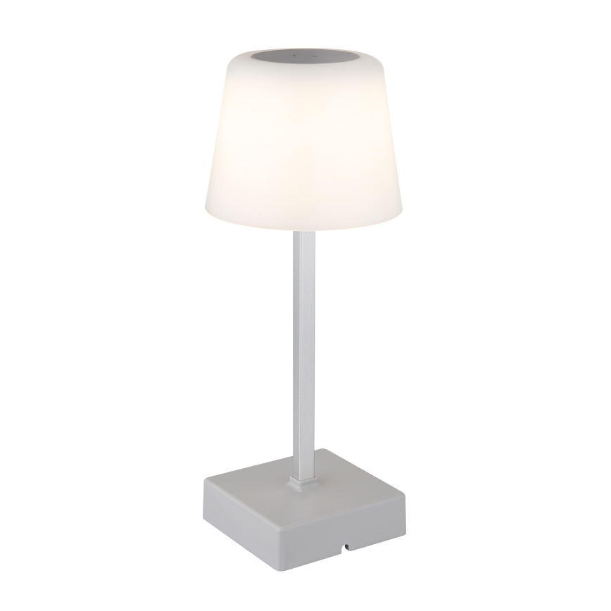 Globo - LED dimmbare Touch-Tischlampe LED/2W/5V 3000/4500/6500K 800 mAh silber
