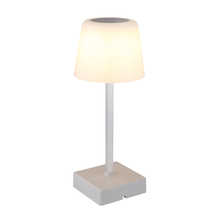 Globo - LED dimmbare Touch-Tischlampe LED/2W/5V 3000/4500/6500K 800 mAh silber