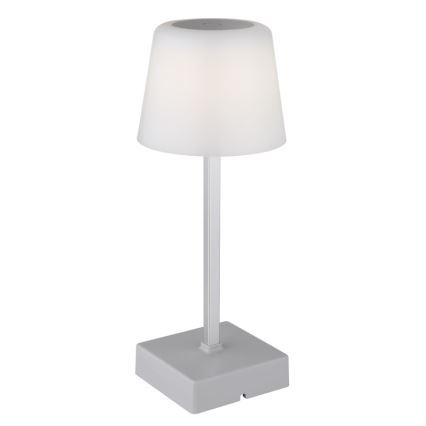 Globo - LED dimmbare Touch-Tischlampe LED/2W/5V 3000/4500/6500K 800 mAh silber