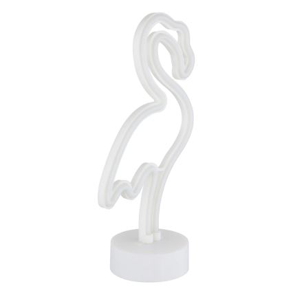 Globo - LED-Neon-Tischdekoration LED/2W/3xAA Flamingo