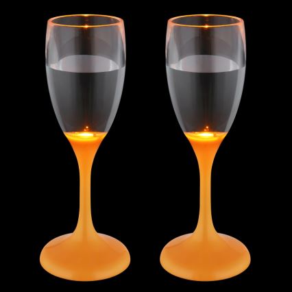 Globo - SET 2x LED-Cup LED/0,06W/2xCR2032