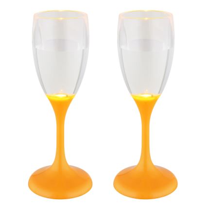 Globo - SET 2x LED-Cup LED/0,06W/2xCR2032