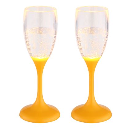 Globo - SET 2x LED-Cup LED/0,06W/2xCR2032