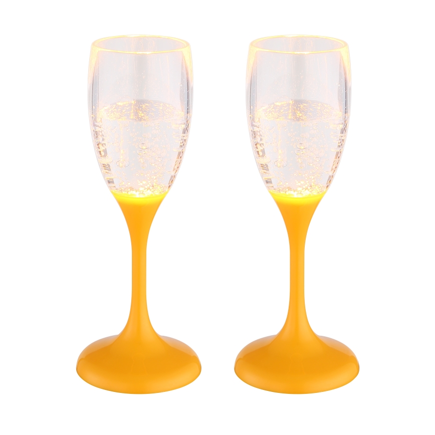 Globo - SET 2x LED-Cup LED/0,06W/2xCR2032
