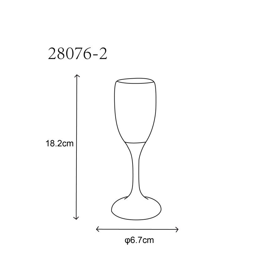 Globo - SET 2x LED-Cup LED/0,06W/2xCR2032