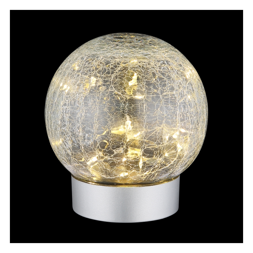 Globo - Dekorative aufladbare LED-Tischleuchte 25xLED/0,06W/5V 600 mAh IP44