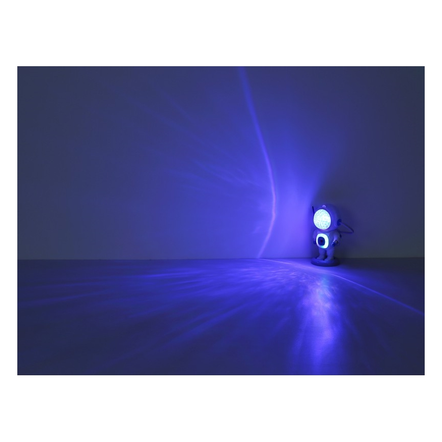 Globo - LED RGB Tischleuchte LED/6W/5V Astronaut weiß