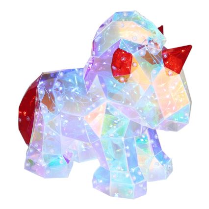 Globo - LED Tischdekoration LED/3W/5V USB Einhorn