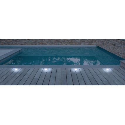 Globo - Einbauleuchte 1xGU10/40W/230V IP67