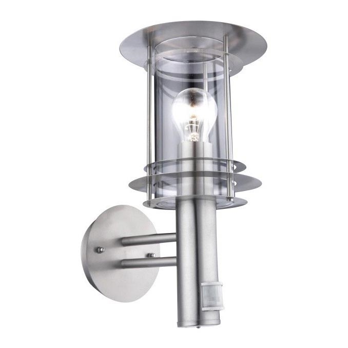 Globo 3151S - Außenwandleuchte mit Sensor MIAMI 1xE27/60W/230V IP44