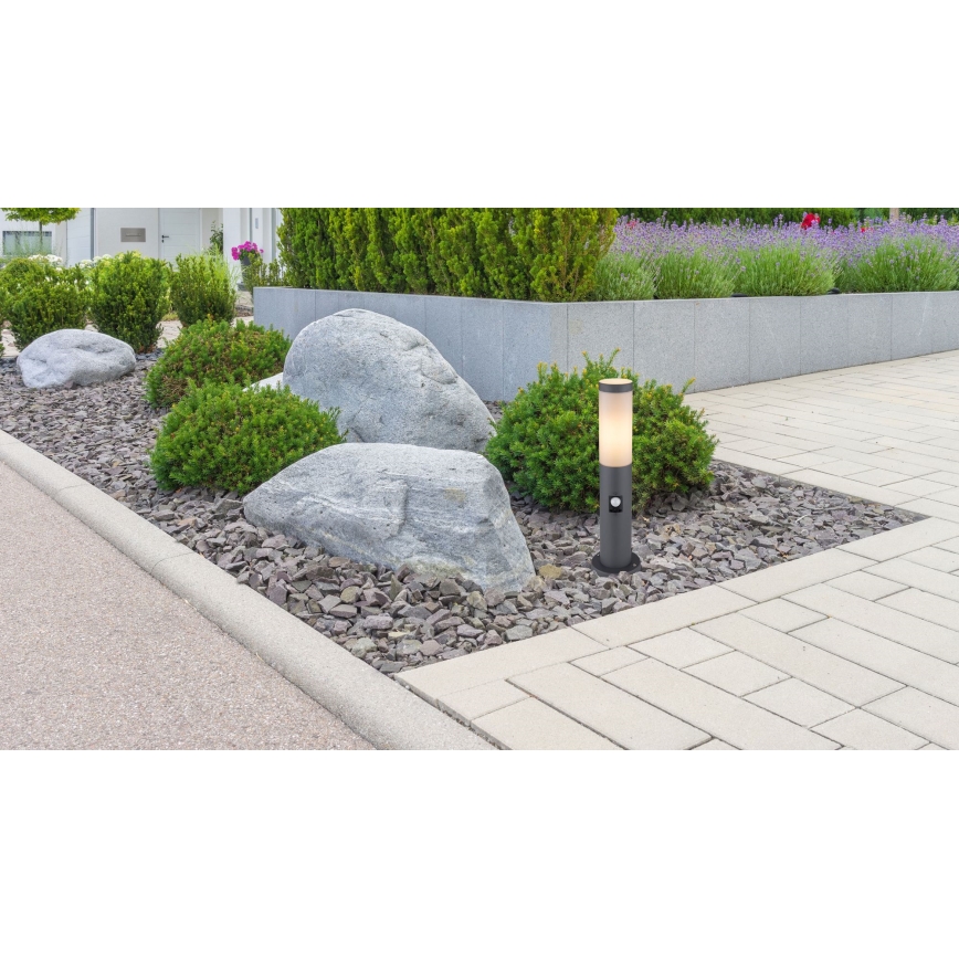 Globo - Außenleuchte mit Sensor 1xE27/15W/230V 45 cm IP44