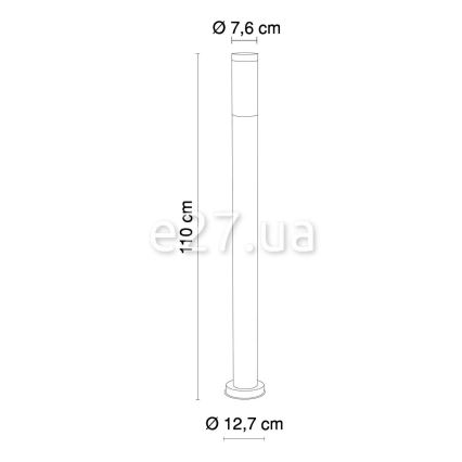 Globo - Aussenlampe 1xE27/60W/230V