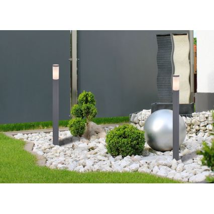 Globo - Außenleuchte 1xE27/60W/230V IP44 110 cm anthrazit