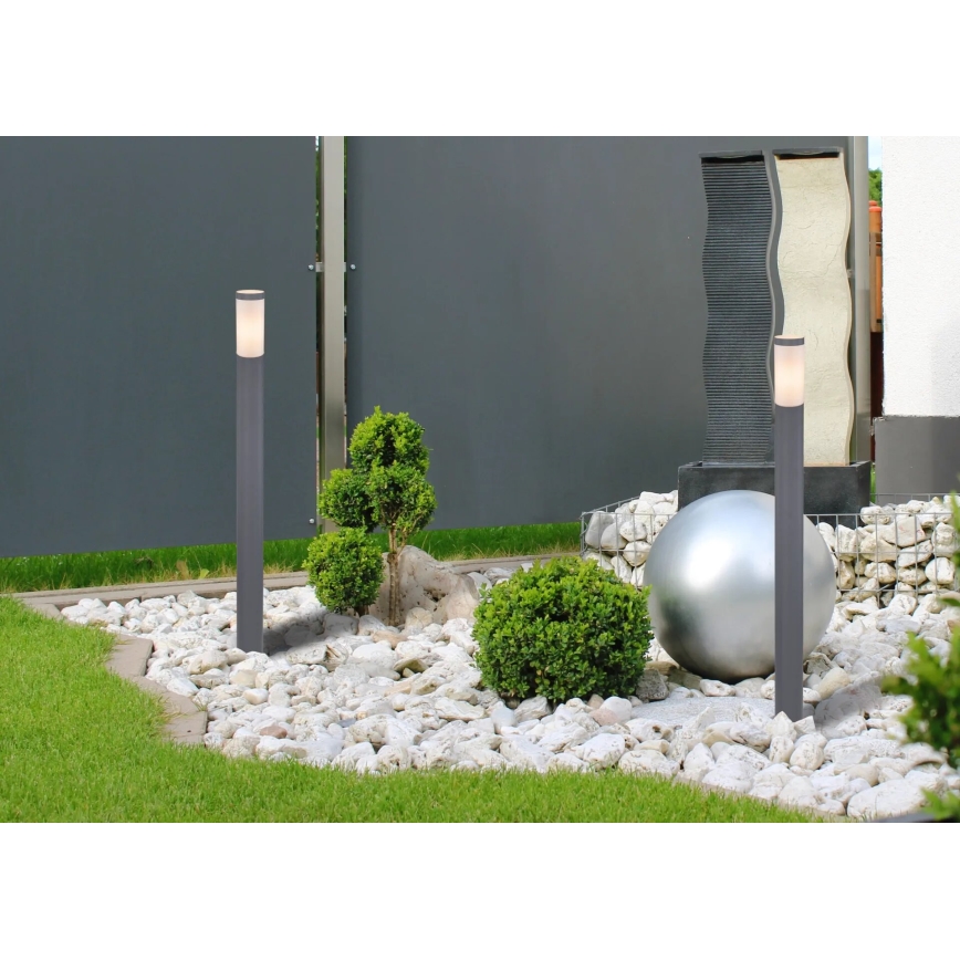 Globo - Außenleuchte 1xE27/60W/230V IP44 110 cm anthrazit