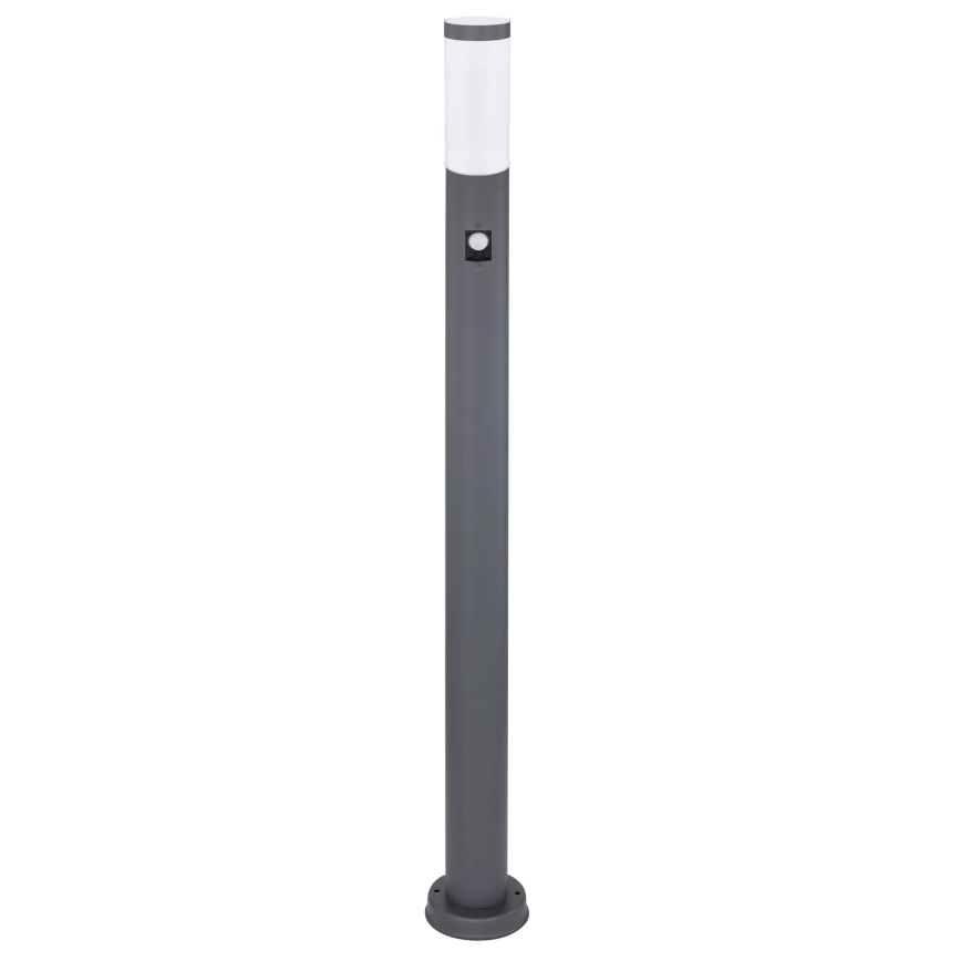 Globo - Auβenleuchte mit Sensor 1xE27/15W/230V IP44 110 cm anthrazit