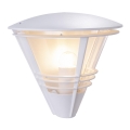 Globo 32093W - Außen Wandbeleuchtung SALLA 1xE27/60W/230V IP44