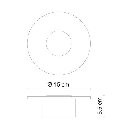 Außenleuchte DANA 10xLED/0,06 W/3V