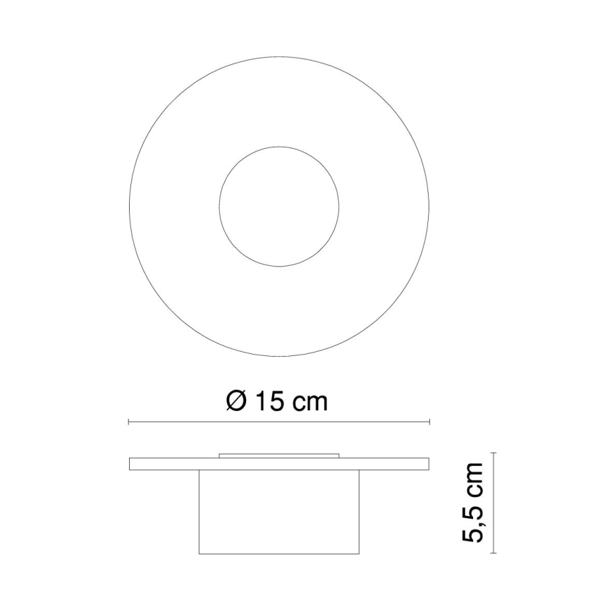 Außenleuchte DANA 10xLED/0,06 W/3V