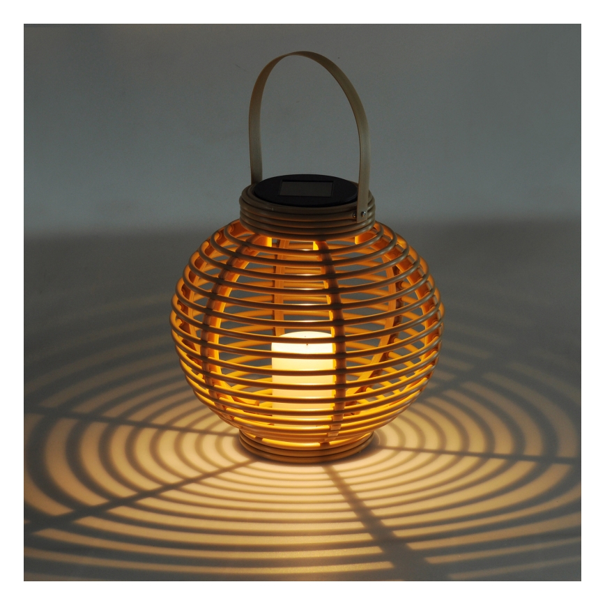 Globo – LED-Solarleuchte LED/0,06W/3,2V IP44 Rattan