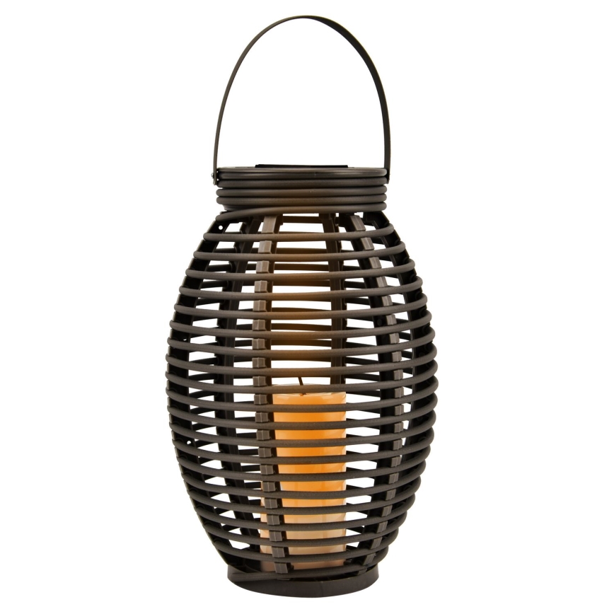 Globo - LED-Solarleuchte LED/0,06W/3,2V IP44 200 mAh Rattan