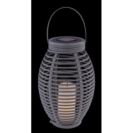 Globo - LED-Solarleuchte LED/0,06W/3,2V IP44 200 mAh Rattan