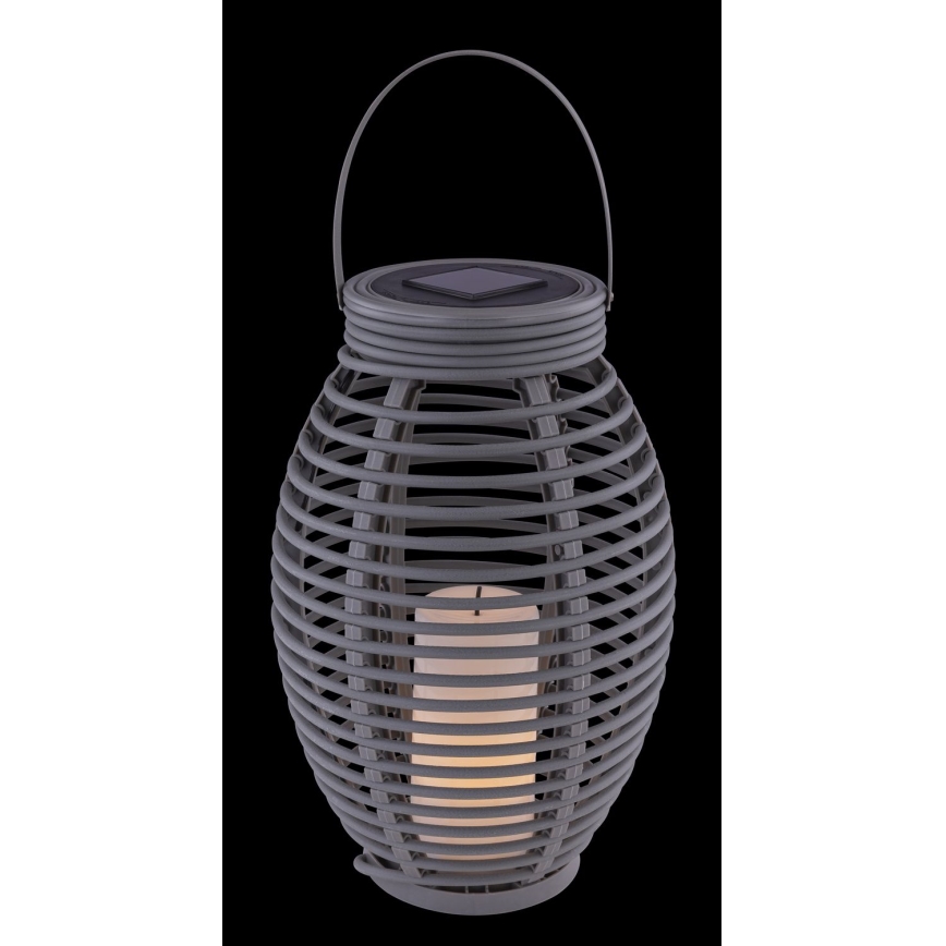 Globo - LED-Solarleuchte LED/0,06W/3,2V IP44 200 mAh Rattan