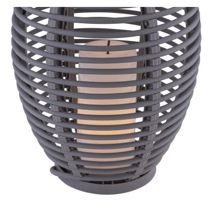 Globo - LED-Solarleuchte LED/0,06W/3,2V IP44 200 mAh Rattan