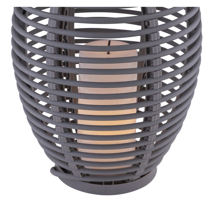 Globo - LED-Solarleuchte LED/0,06W/3,2V IP44 200 mAh Rattan