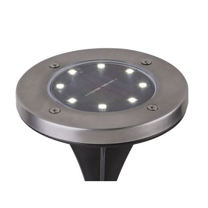 Globo - SET 2x LED-Solarleuchte LED/0,8W/3V IP44 300 mAh