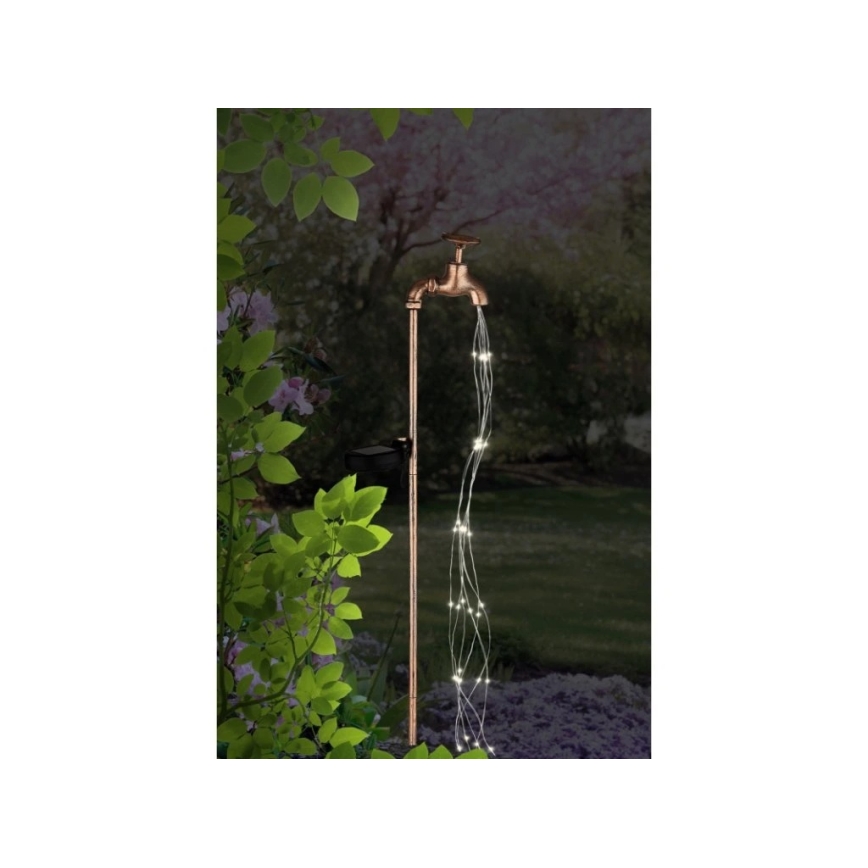 Globo - LED-Solarleuchte LED/3V IP44 300 mAh Hahn