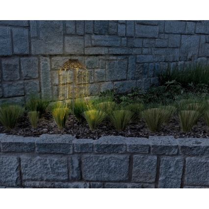 Globo - LED-Solarleuchte LED/3V IP44 300 mAh Schirm