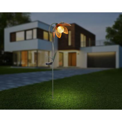 Globo - LED-Solarleuchte LED/3,2V IP44 200 mAh Blüte