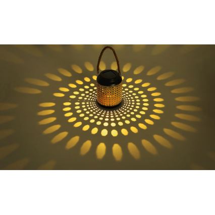Globo - LED-Solarleuchte LED/0,06W/3V 3000K IP44 Bambus