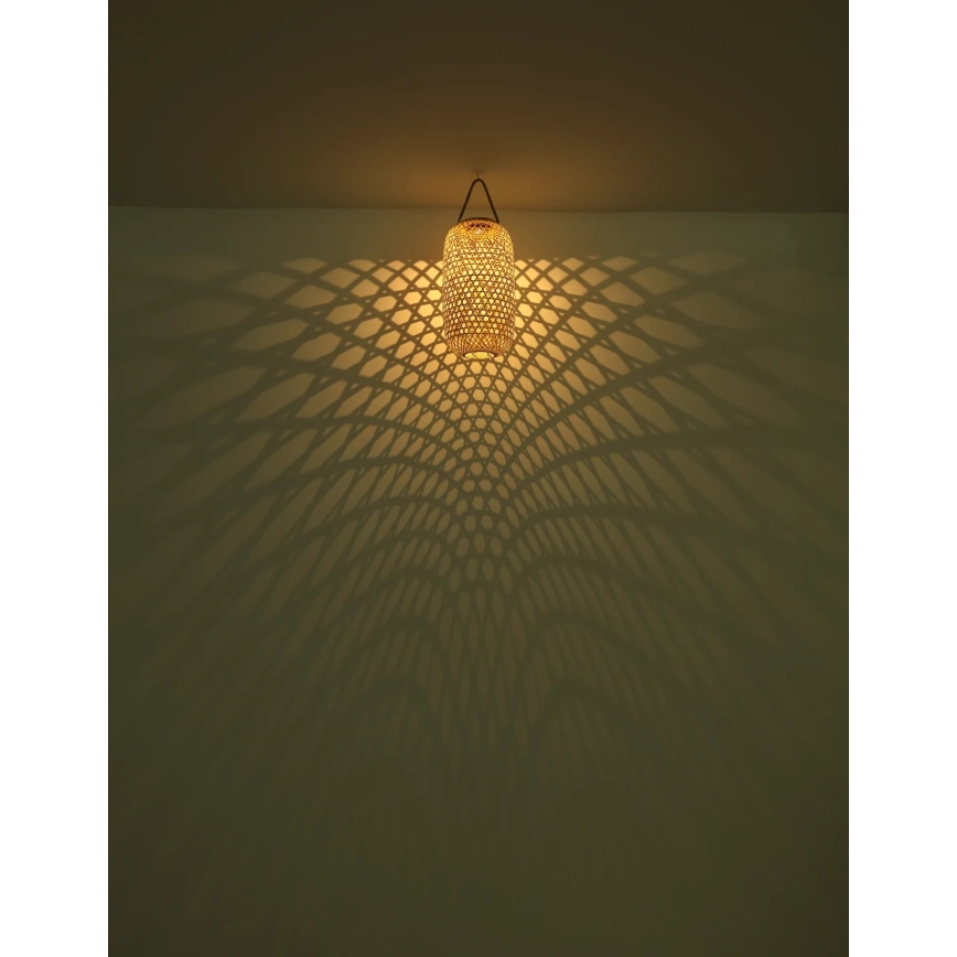 Globo - LED-Solarleuchte LED/0,06W/3V Bambus IP44