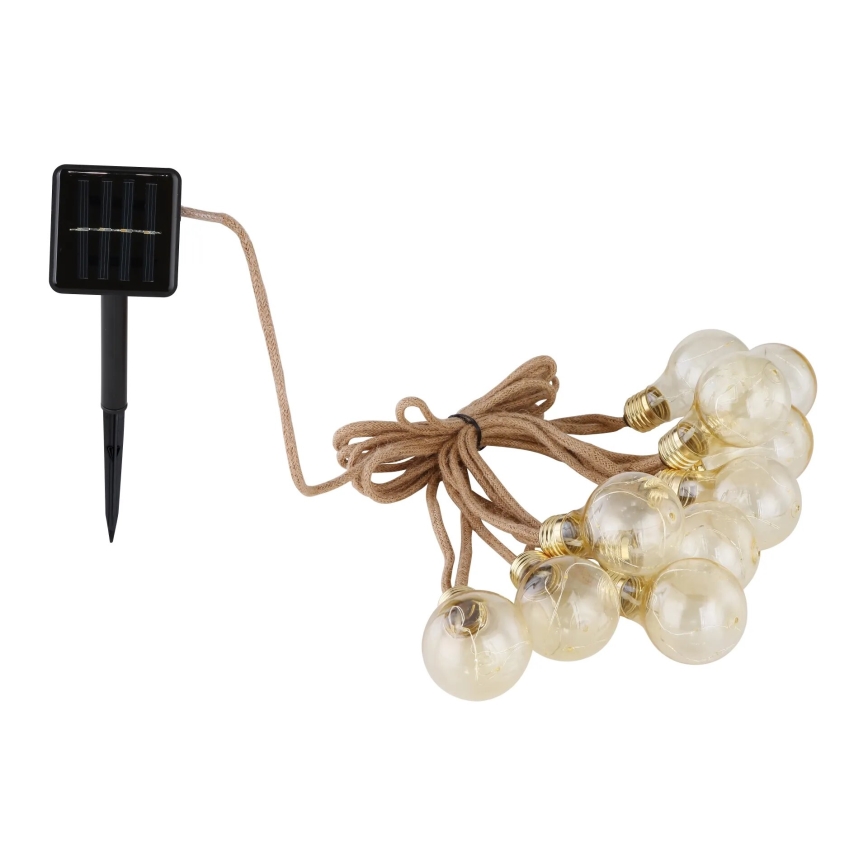 Globo - Dekorative LED-Solarlichterkette 50xLED/0,06W/3,2V 570 cm IP44