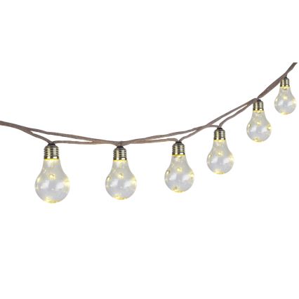 Globo - Dekorative LED-Solarlichterkette 50xLED/0,06W/3,2V 570 cm IP44