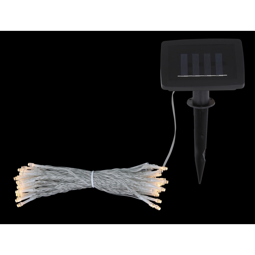 Globo - LED-Solarlichterkette 10 m 50xLED/2,4V IP44 600 mAh