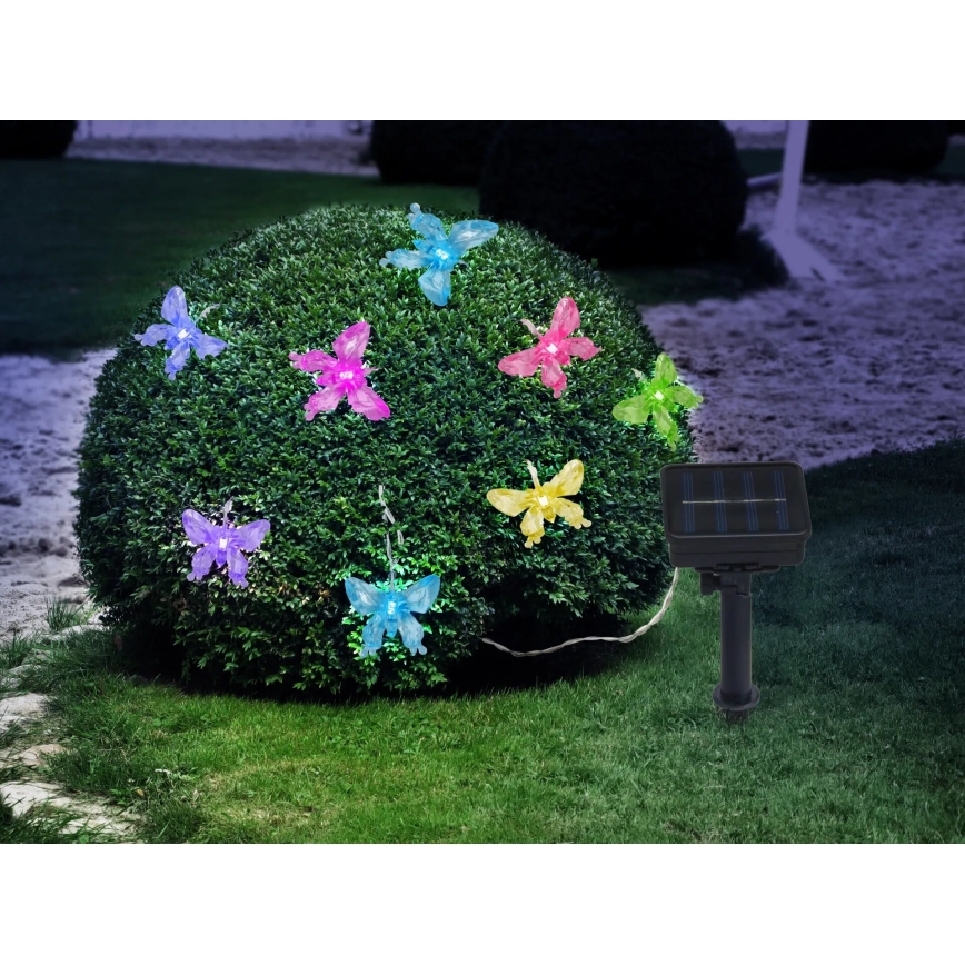 Globo - Dekorative LED-RGB-Lichterkette 10xLED/0,06W/3,2V 470 cm IP44