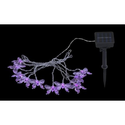 Globo - Dekorative LED-RGB-Lichterkette 10xLED/0,06W/3,2V 470 cm IP44