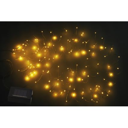 Globo - LED Solar-Lichterkette 120xLED/3,2V IP44 13,4 m 600 mAh